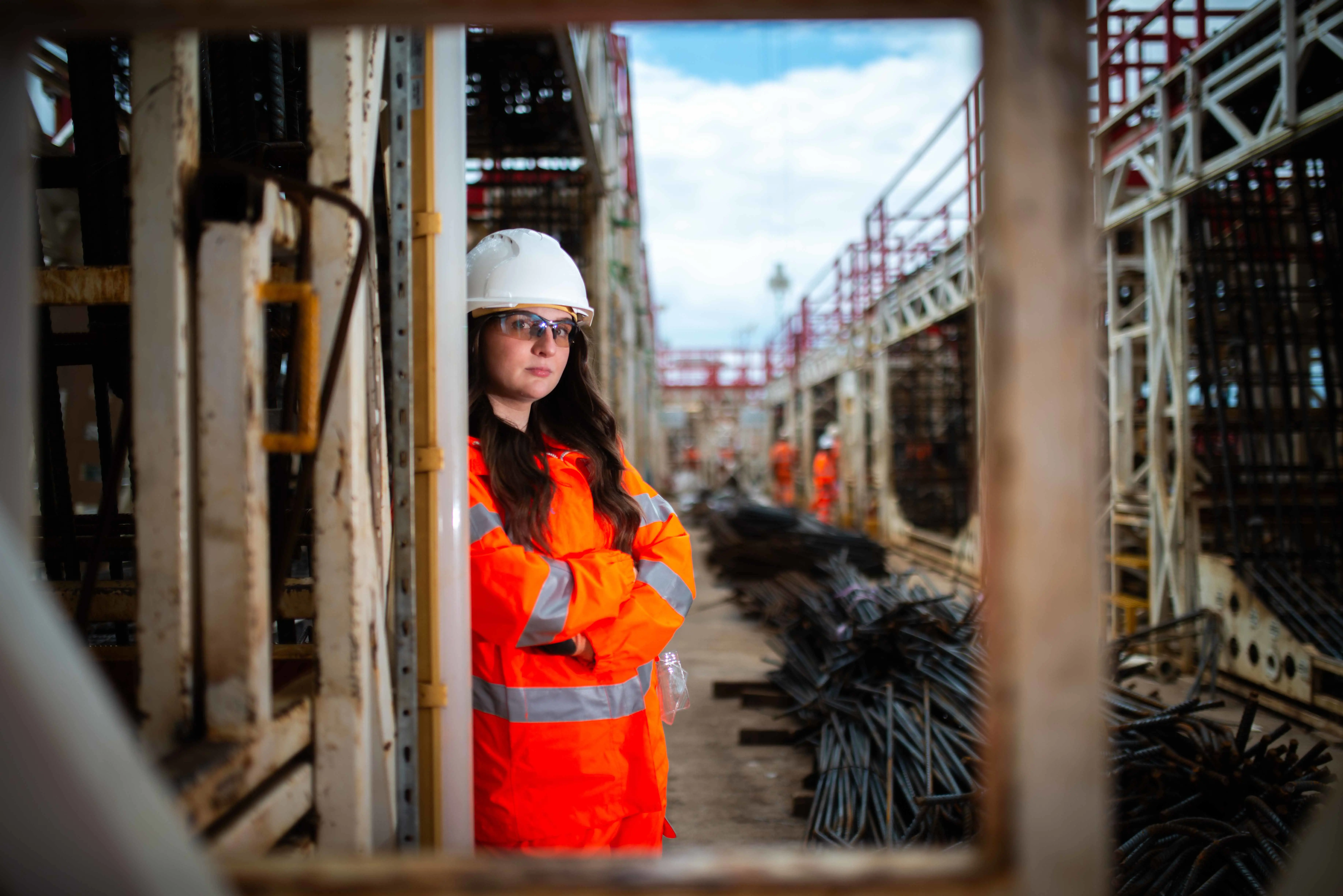 Balfour Beatty employee on site